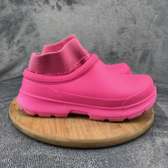 UGG Shoes - UGG Shoes Womens Size 10 Pink Rubber Waterproof Lined Slip On Clog Sneakers